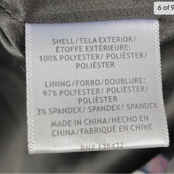 NWT ModCloth Paisley Chiffon Dress 2X - Picture 6 of 6